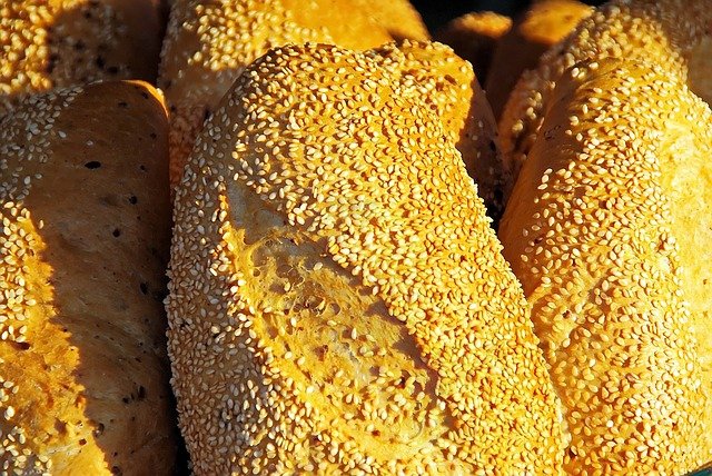 sezamový chléb