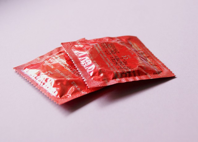 červený kondomy